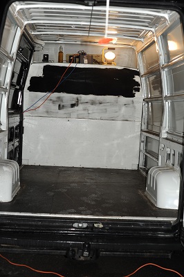 Floor liner in, wall panels out