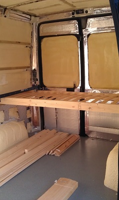 Image of the side and ceiling battens