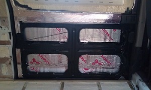 Part of the floor battening